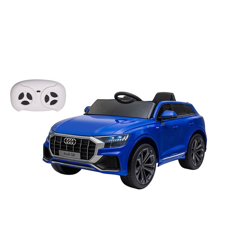 Auto elettrica per bambini Audi Q8 Blu - Mazzeo Giocattoli