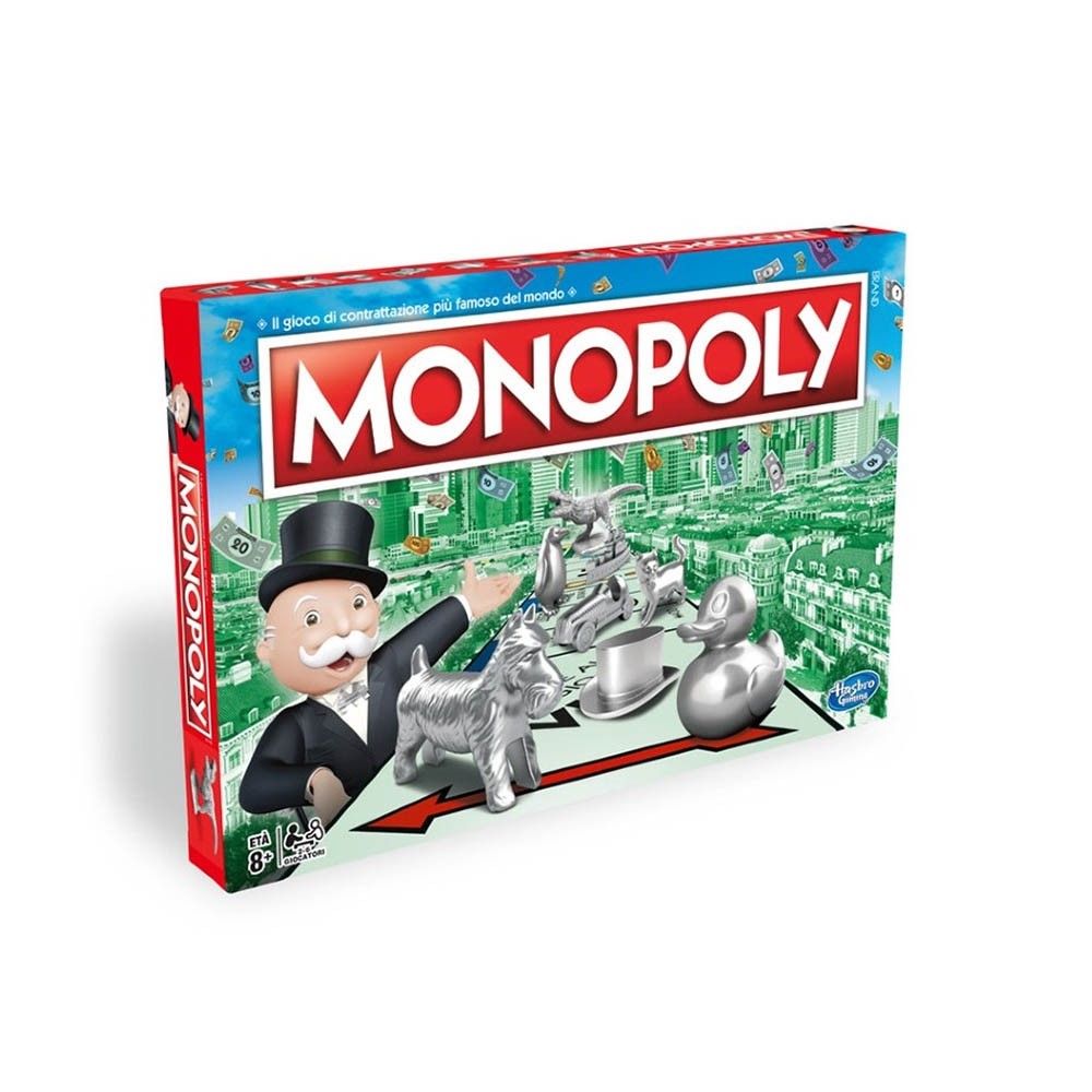 Hasbro Monopoly Classico Gioco da Tavolo dagli 8 anni in su