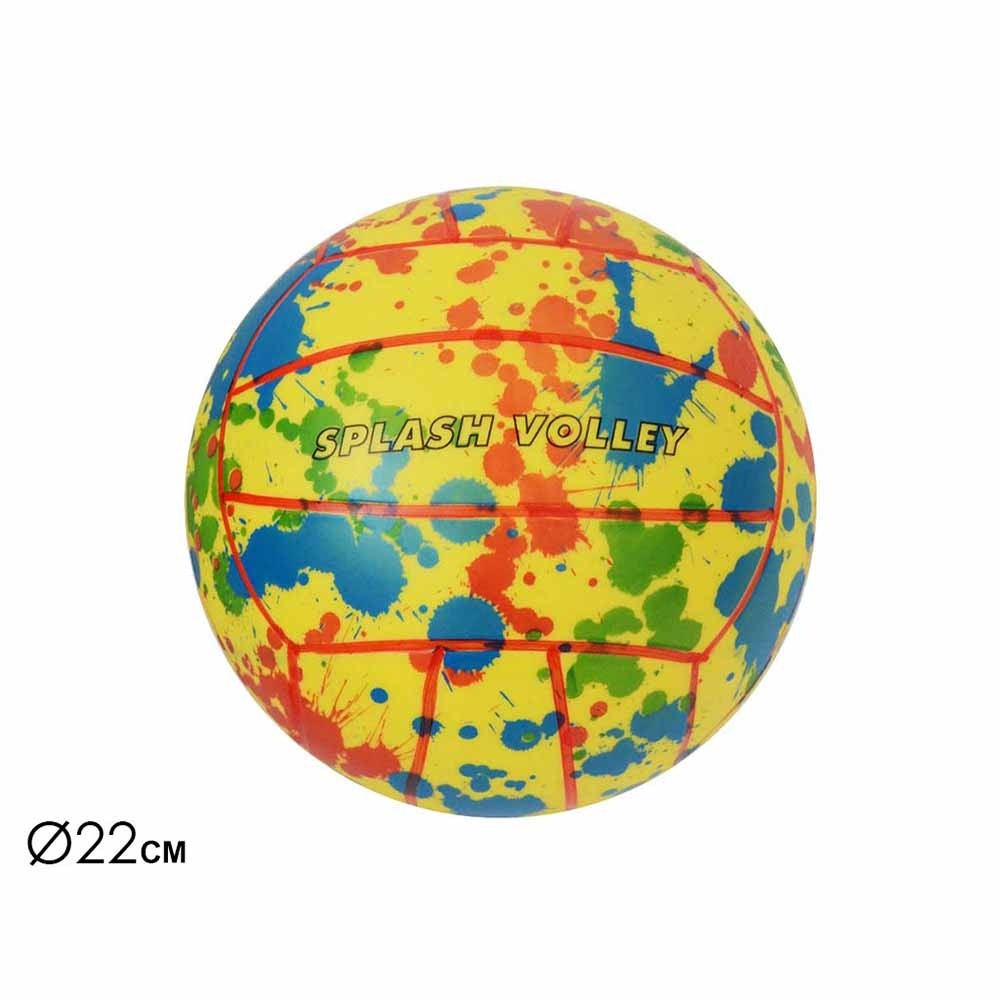 Pallone da Pallavolo Multicolore 22 cm - Mazzeo Giocattoli