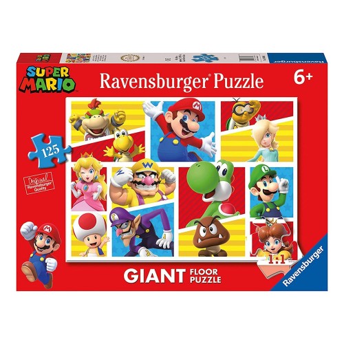 Puzzle 125 pz personaggi Super Mario - Ravensburger