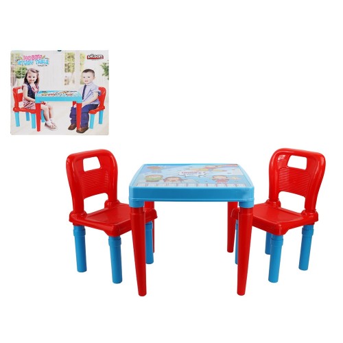 Tavolino Blu per Bimbi con Sedie - Mazzeo Giocattoli