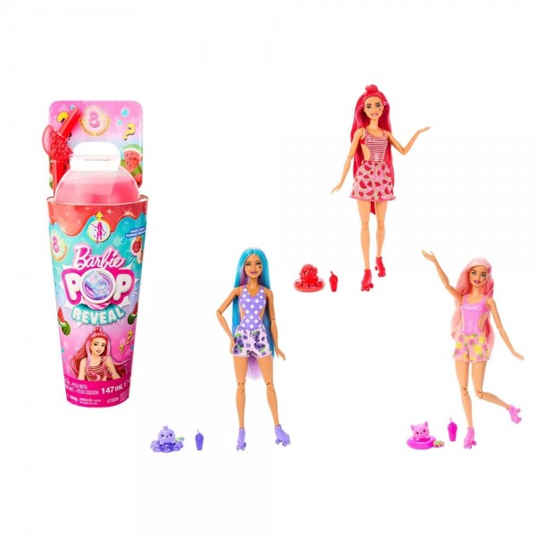 Rocco Giocattoli - Barbie Pop Reveal Serie Frutti